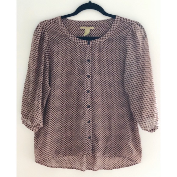 Forever 21 Tops - [HP x2] Forever 21 3/4 Sleeve Printed Blouse